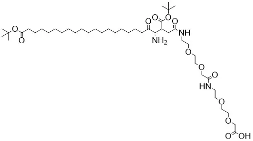 C20-OtBu-Glu(OtBu)-AEEA-AEEA-OH