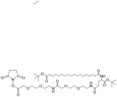 tBuO-Ste-Glu(OtBu)-AEEA-AEEA-OSU CAS 1118767-15-9